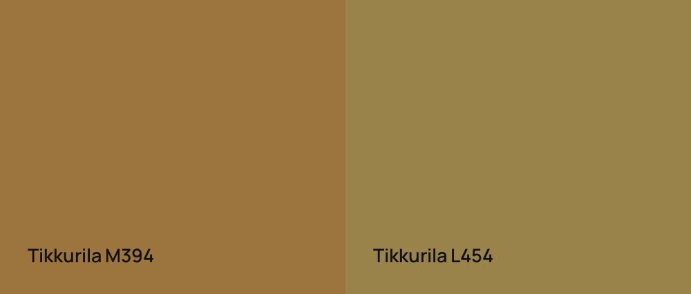 Tikkurila  M394 vs Tikkurila  L454