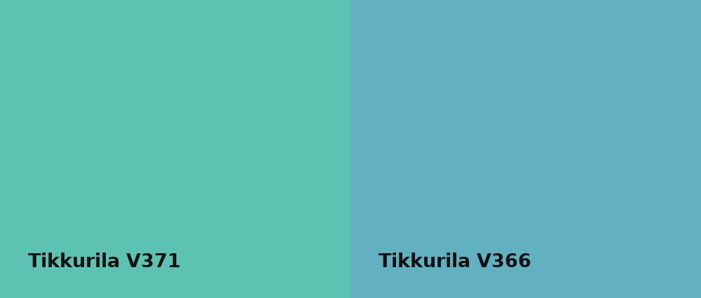 Tikkurila  V371 vs Tikkurila  V366
