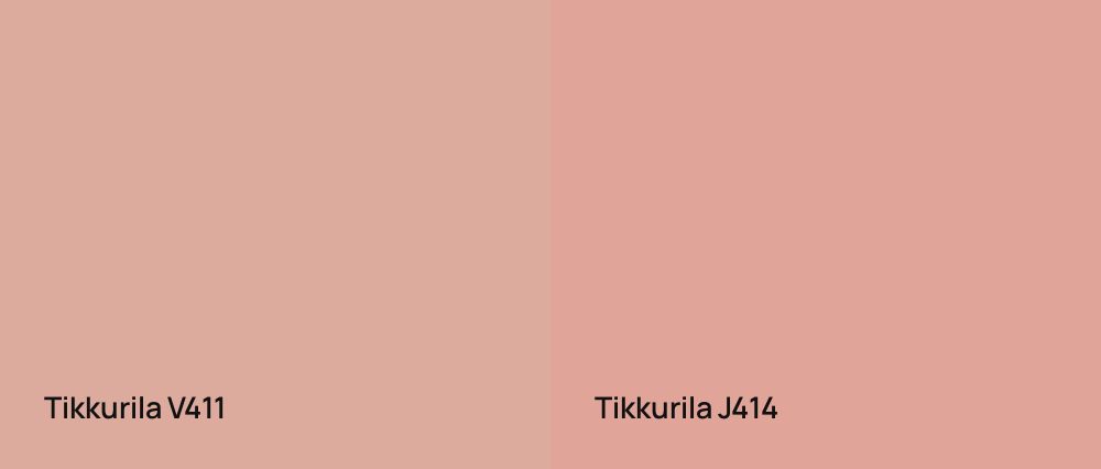 Tikkurila  V411 vs Tikkurila  J414