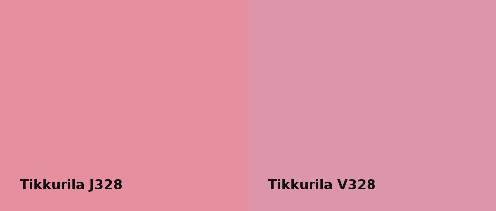 Tikkurila  J328 vs Tikkurila  V328