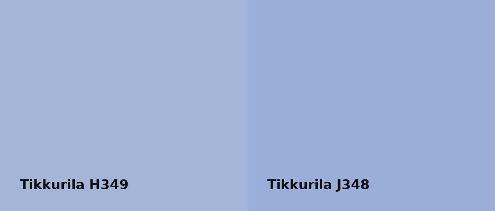 Tikkurila  H349 vs Tikkurila  J348
