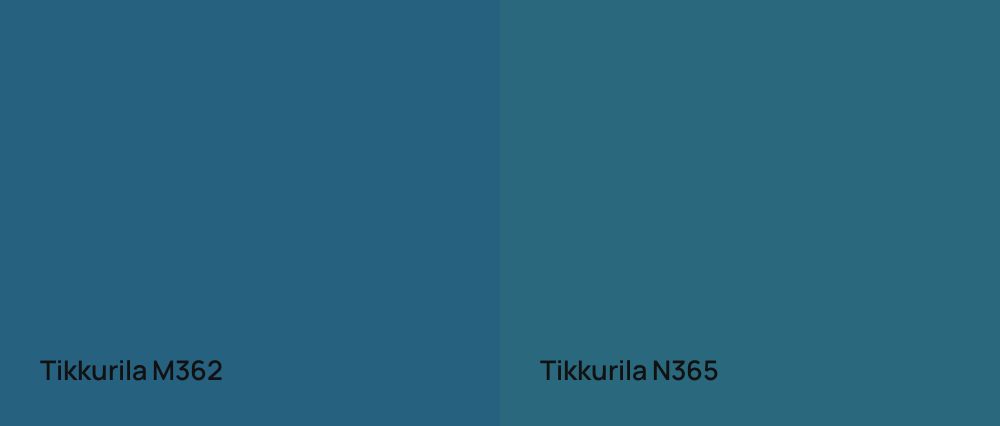 Tikkurila  M362 vs Tikkurila  N365