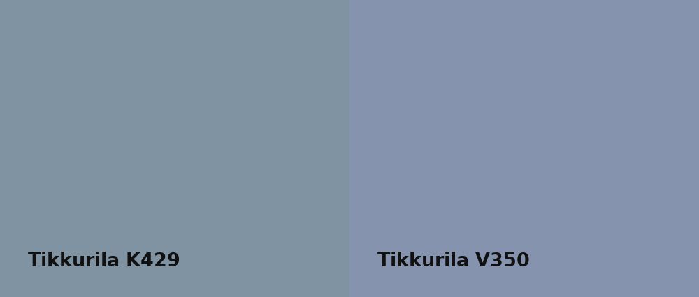 Tikkurila  K429 vs Tikkurila  V350