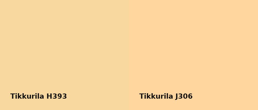 Tikkurila  H393 vs Tikkurila  J306