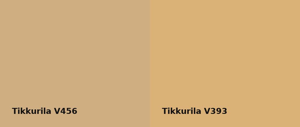 Tikkurila  V456 vs Tikkurila  V393