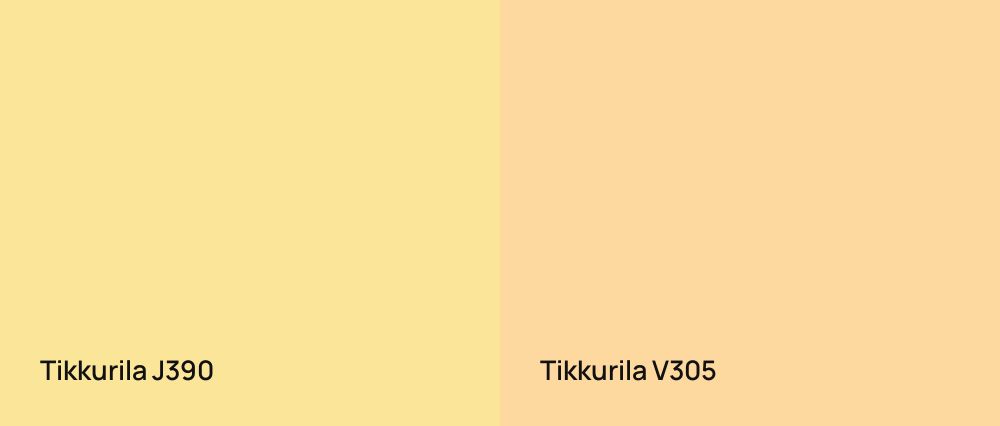 Tikkurila  J390 vs Tikkurila  V305