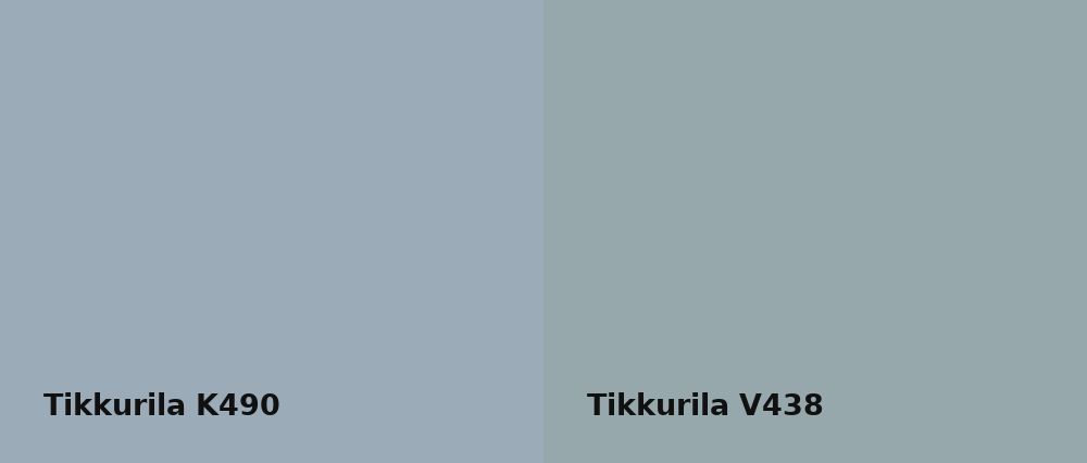 Tikkurila  K490 vs Tikkurila  V438