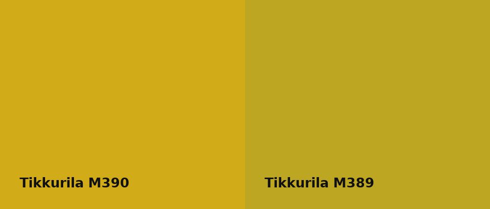 Tikkurila  M390 vs Tikkurila  M389