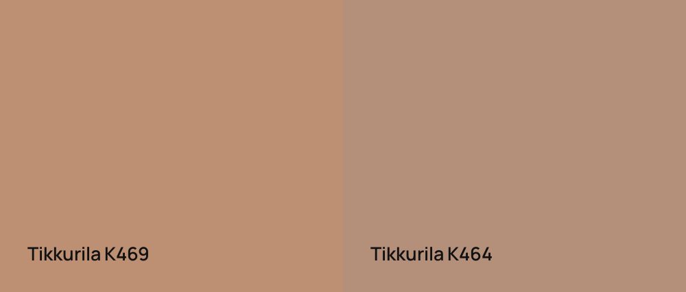 Tikkurila  K469 vs Tikkurila  K464