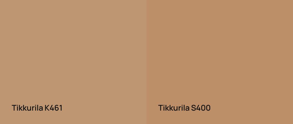 Tikkurila  K461 vs Tikkurila  S400