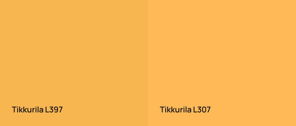 Tikkurila  L397 vs Tikkurila  L307