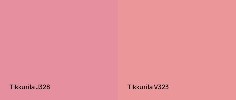 Tikkurila  J328 vs Tikkurila  V323