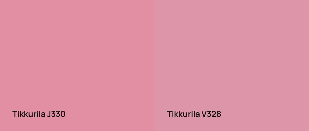 Tikkurila  J330 vs Tikkurila  V328