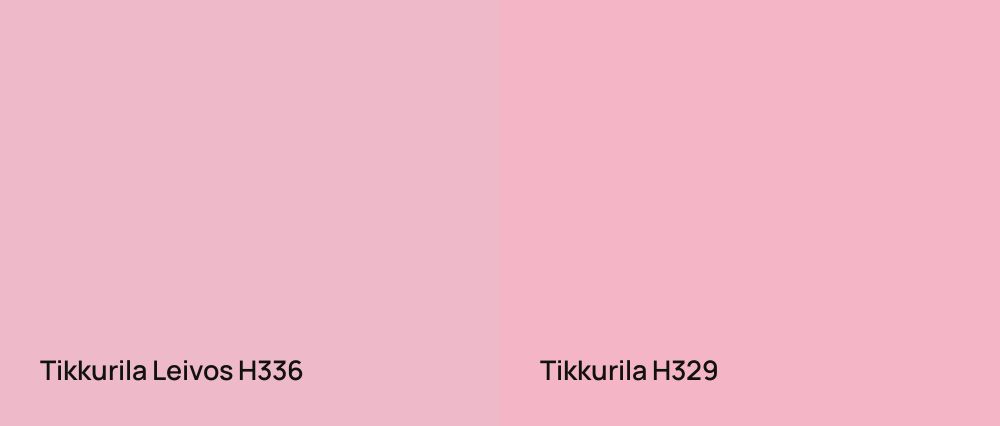 Tikkurila Leivos H336 vs Tikkurila  H329