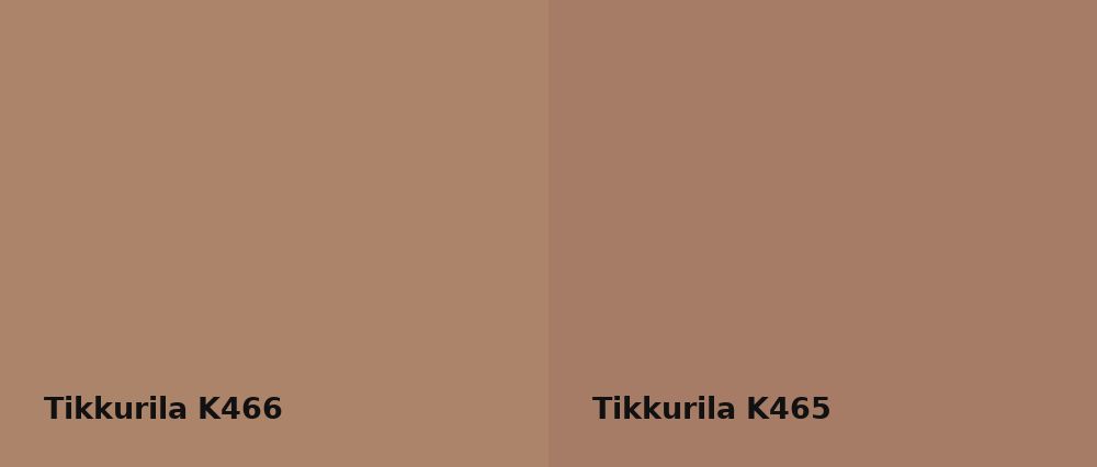 Tikkurila  K466 vs Tikkurila  K465