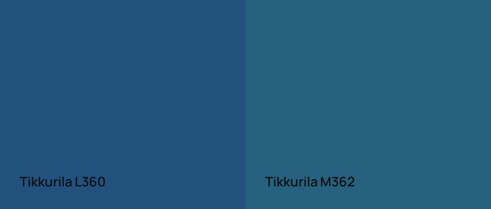 Tikkurila  L360 vs Tikkurila  M362