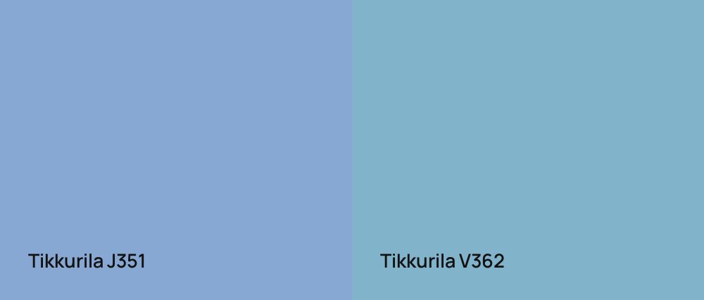 Tikkurila  J351 vs Tikkurila  V362