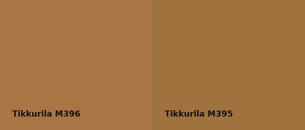 Tikkurila  M396 vs Tikkurila  M395