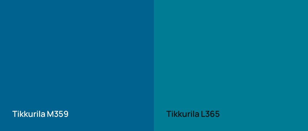 Tikkurila  M359 vs Tikkurila  L365