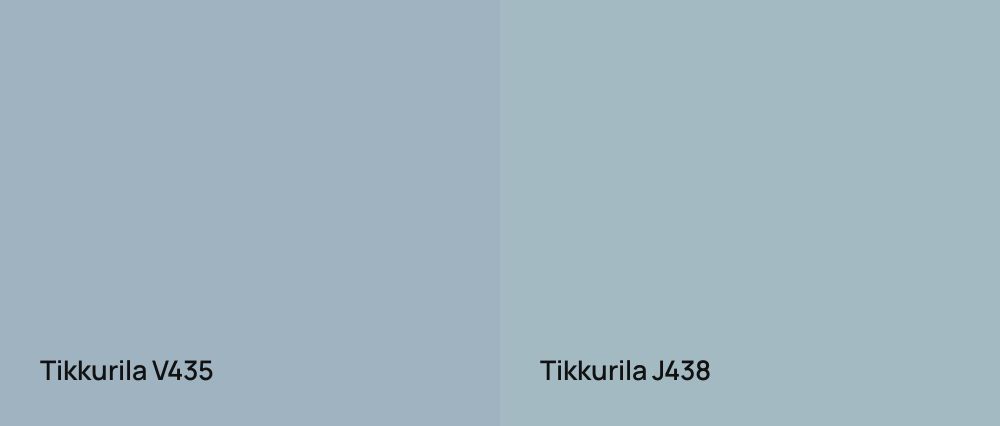 Tikkurila  V435 vs Tikkurila  J438