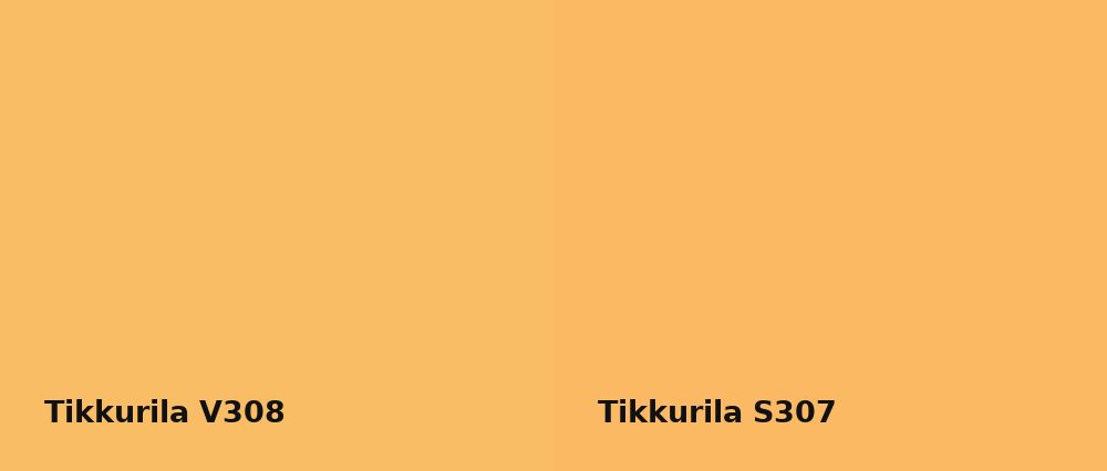 Tikkurila  V308 vs Tikkurila  S307