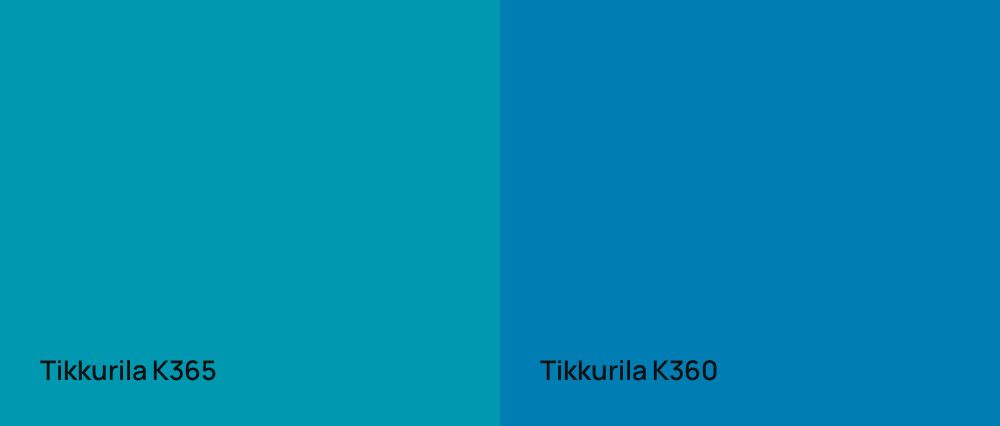 Tikkurila  K365 vs Tikkurila  K360
