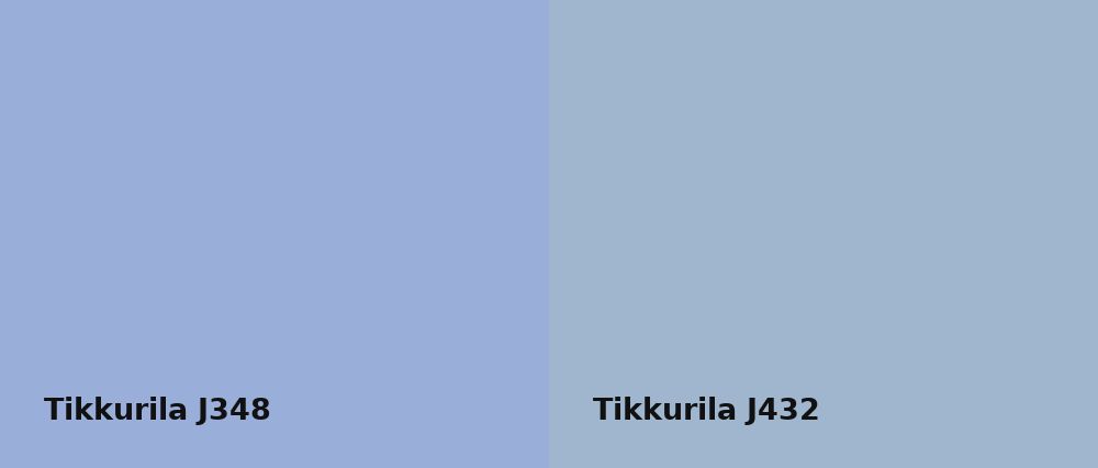 Tikkurila  J348 vs Tikkurila  J432