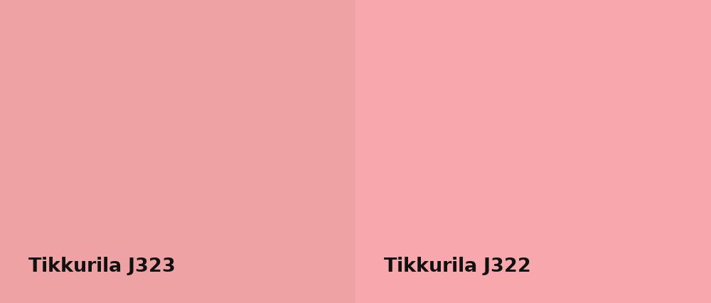 Tikkurila  J323 vs Tikkurila  J322