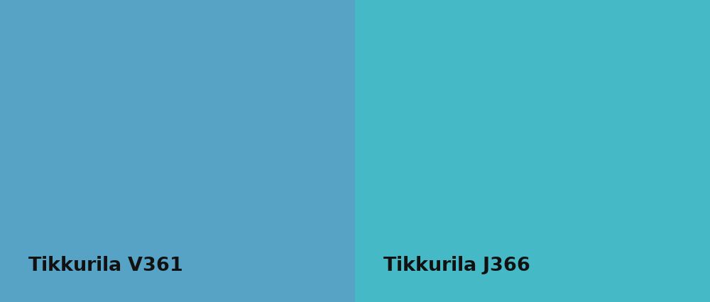 Tikkurila  V361 vs Tikkurila  J366