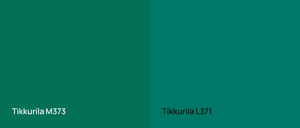 Tikkurila  M373 vs Tikkurila  L371