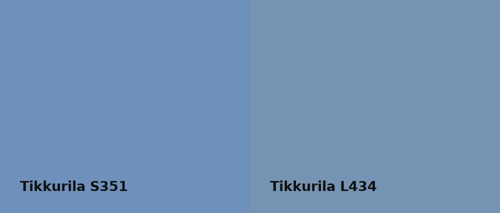 Tikkurila  S351 vs Tikkurila  L434