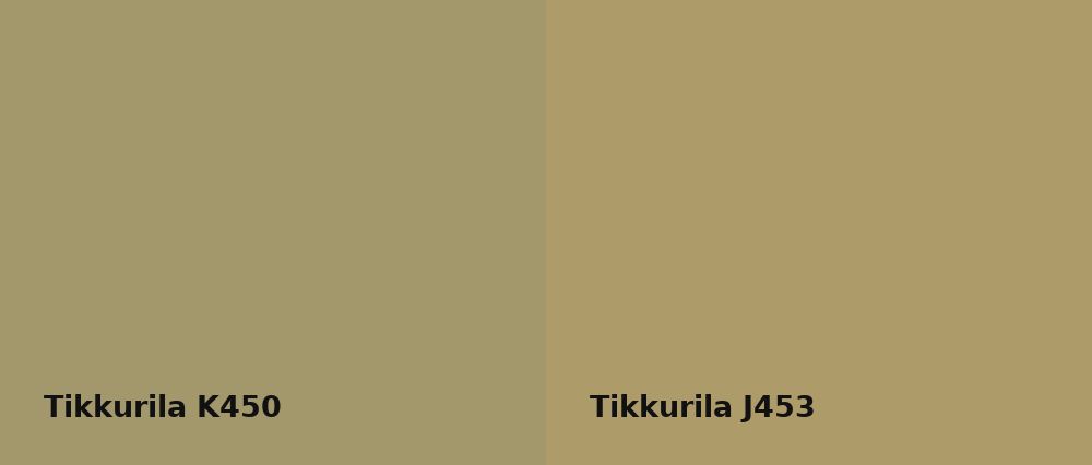 Tikkurila  K450 vs Tikkurila  J453