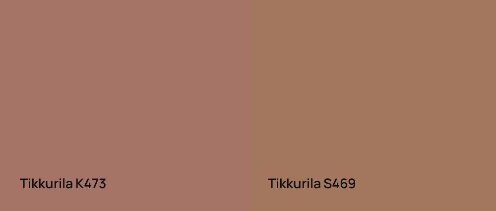 Tikkurila  K473 vs Tikkurila  S469