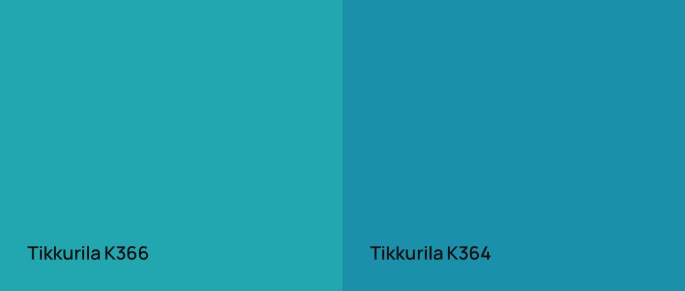 Tikkurila  K366 vs Tikkurila  K364