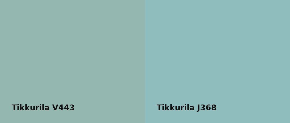 Tikkurila  V443 vs Tikkurila  J368