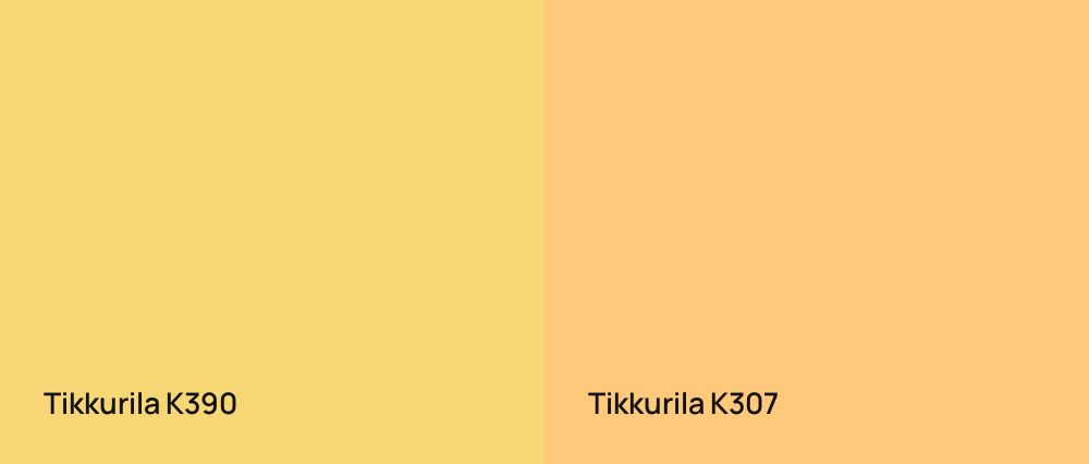 Tikkurila  K390 vs Tikkurila  K307