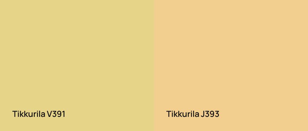 Tikkurila  V391 vs Tikkurila  J393