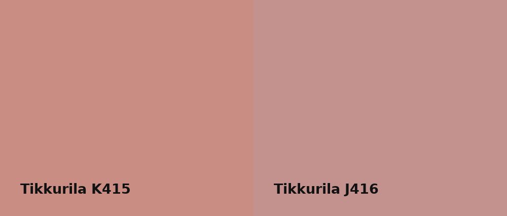 Tikkurila  K415 vs Tikkurila  J416