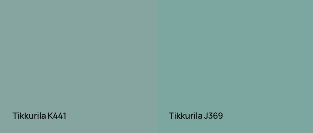 Tikkurila  K441 vs Tikkurila  J369