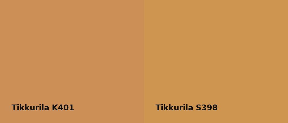 Tikkurila  K401 vs Tikkurila  S398