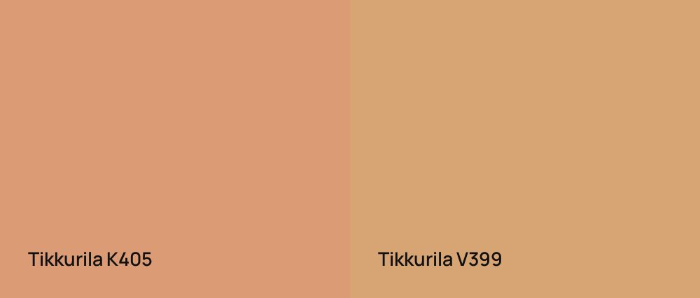 Tikkurila  K405 vs Tikkurila  V399