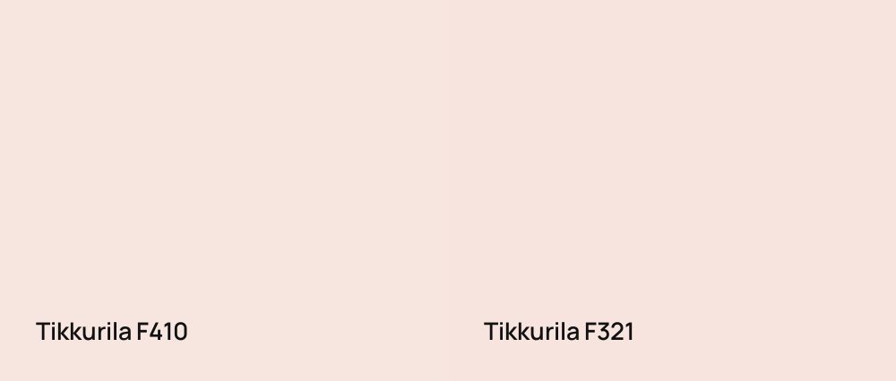 Tikkurila  F410 vs Tikkurila  F321