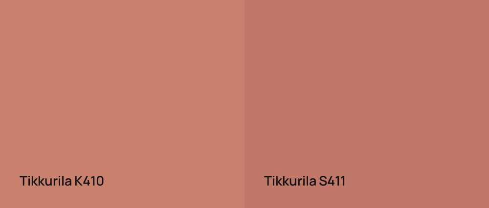 Tikkurila  K410 vs Tikkurila  S411