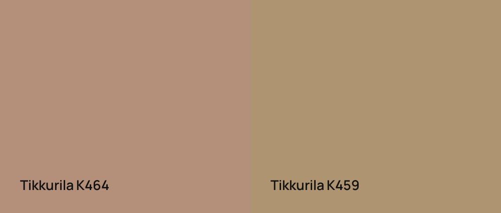 Tikkurila  K464 vs Tikkurila  K459