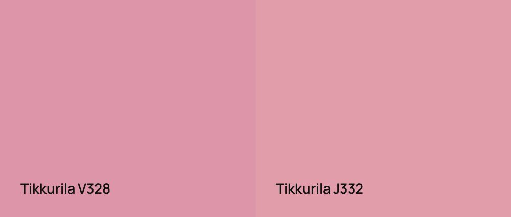 Tikkurila  V328 vs Tikkurila  J332