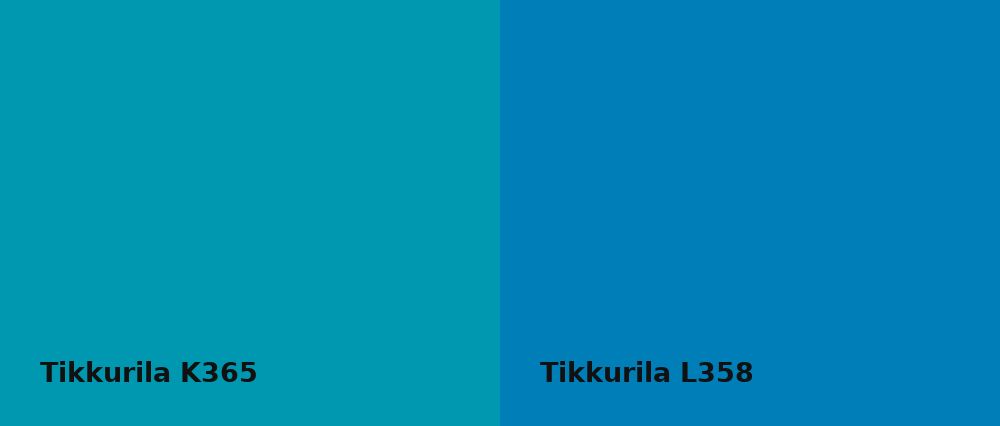 Tikkurila  K365 vs Tikkurila  L358