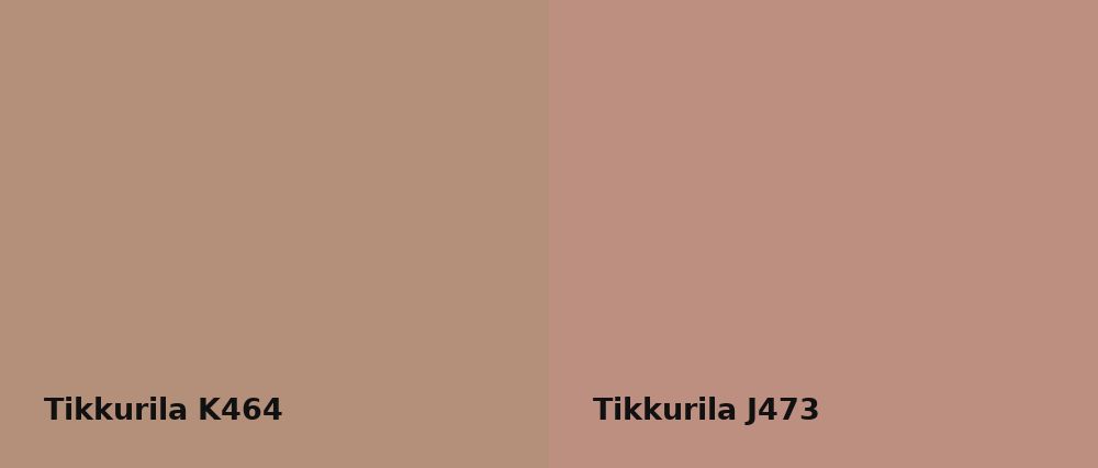 Tikkurila  K464 vs Tikkurila  J473