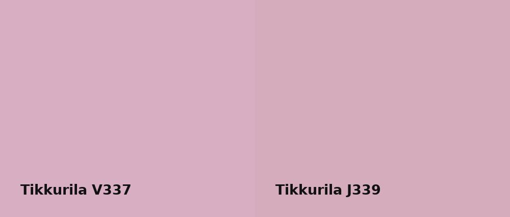 Tikkurila  V337 vs Tikkurila  J339