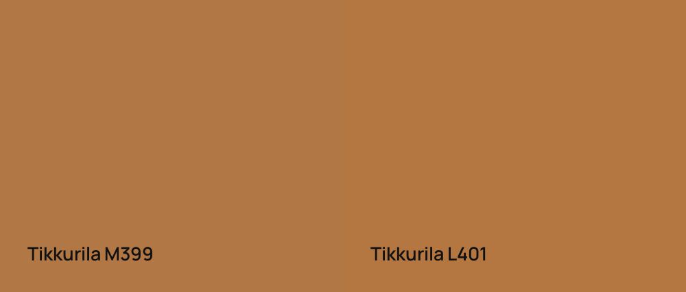 Tikkurila  M399 vs Tikkurila  L401
