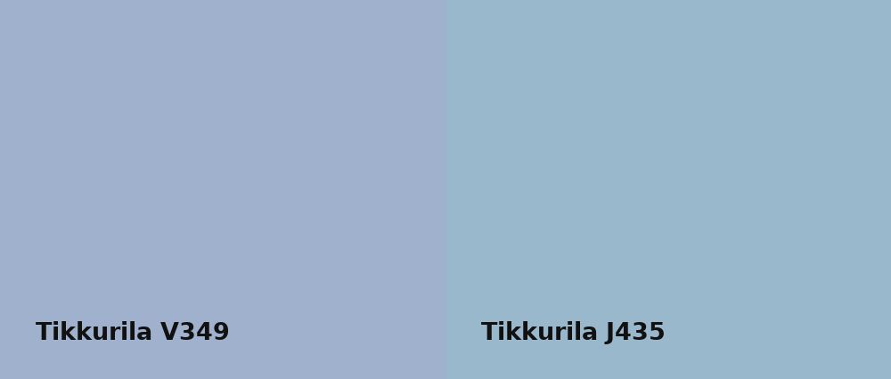 Tikkurila  V349 vs Tikkurila  J435